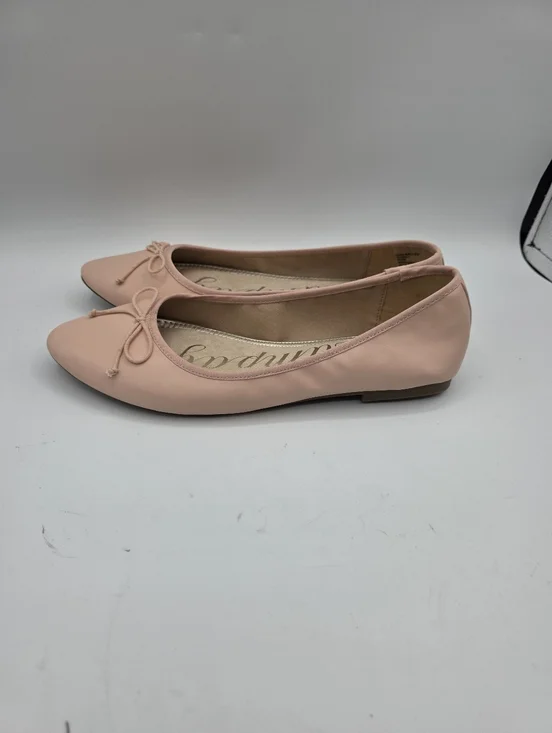Rampage Soft Step Pink Faux Leather Slip On Ballet Flats Bow Detail Size 9.5 NEW - Picture 9 of 13